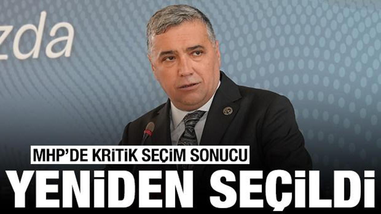 MHP’de kritik seçim: Alparslan Doğan yeniden seçildi