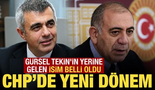 CHP'den Gürsel Tekin'e yeni görev