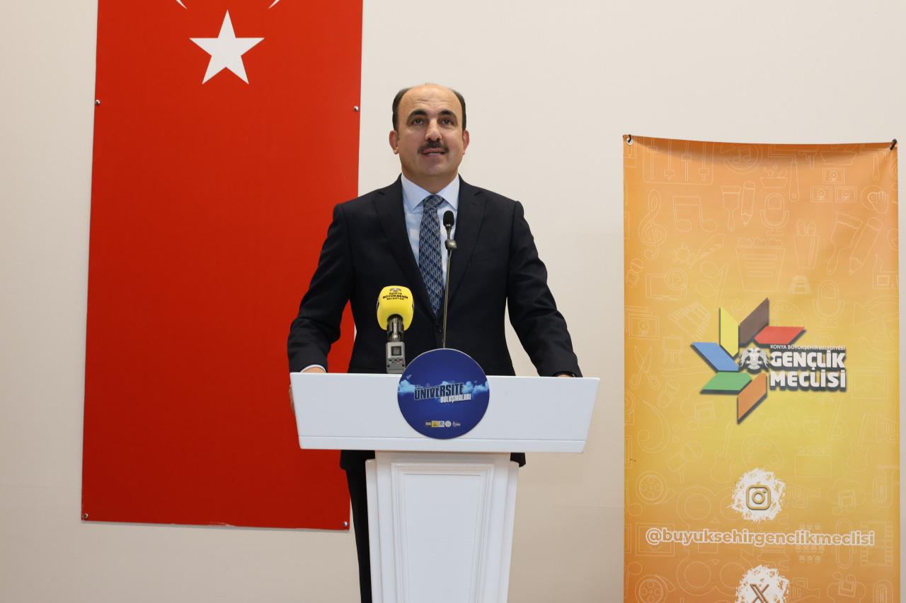Başkan Altay’dan öğrencilerle samimi buluşma! Konya için dikkat çeken mesaj
