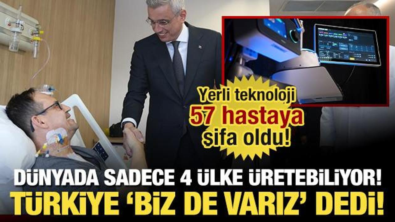 Dünyada sadece 4 ülkede üretiliyor! Türkiye ‘Biz de varız’ dedi, 57 hastaya şifa oldu!
